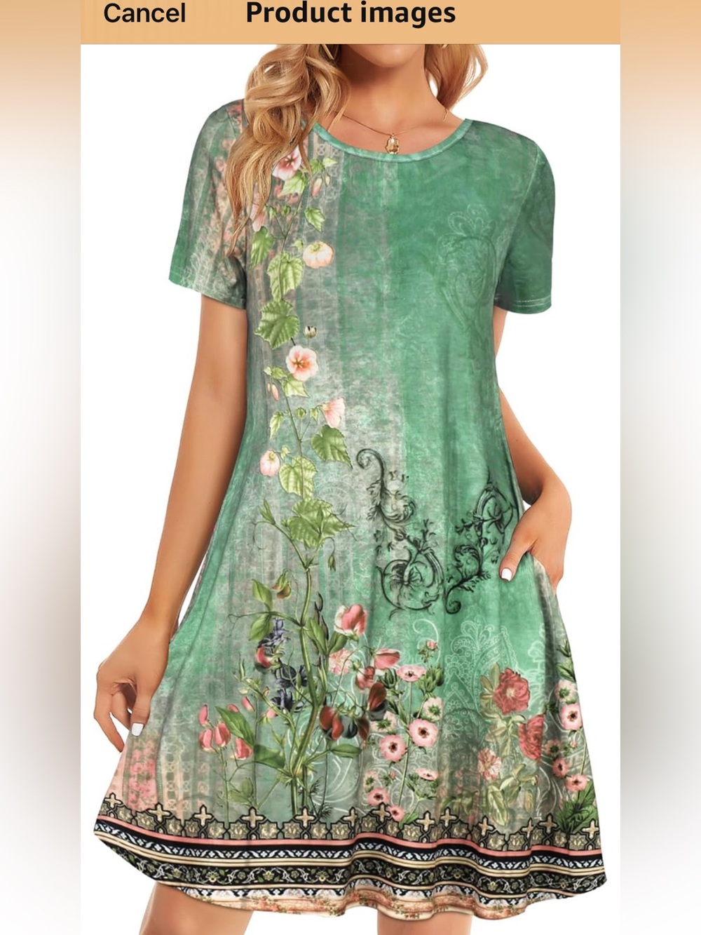 NWT 1 XL Dress with Pockets